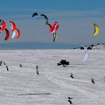 Snowkite au Col des Supeyres