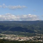 Vue aérienne d'Ambert