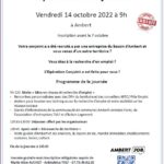 Vendredi 14 Octobre 2022 – Participez à l’OPÉRATION CONJOINT(E)