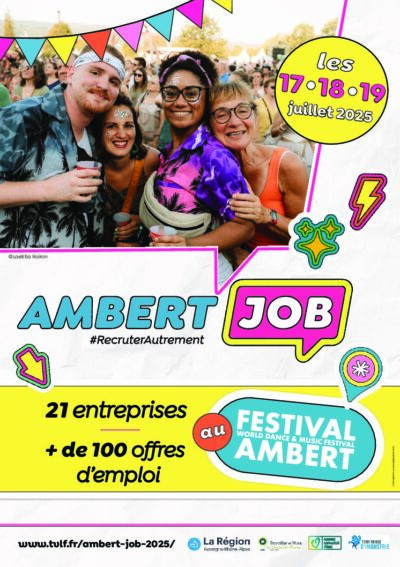 Ambert Job 2025 – le job dating décalé au cœur du World Festival d’Ambert