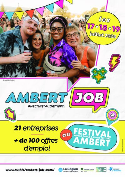 Ambert Job 2025 – le job dating décalé au cœur du World Festival d’Ambert
