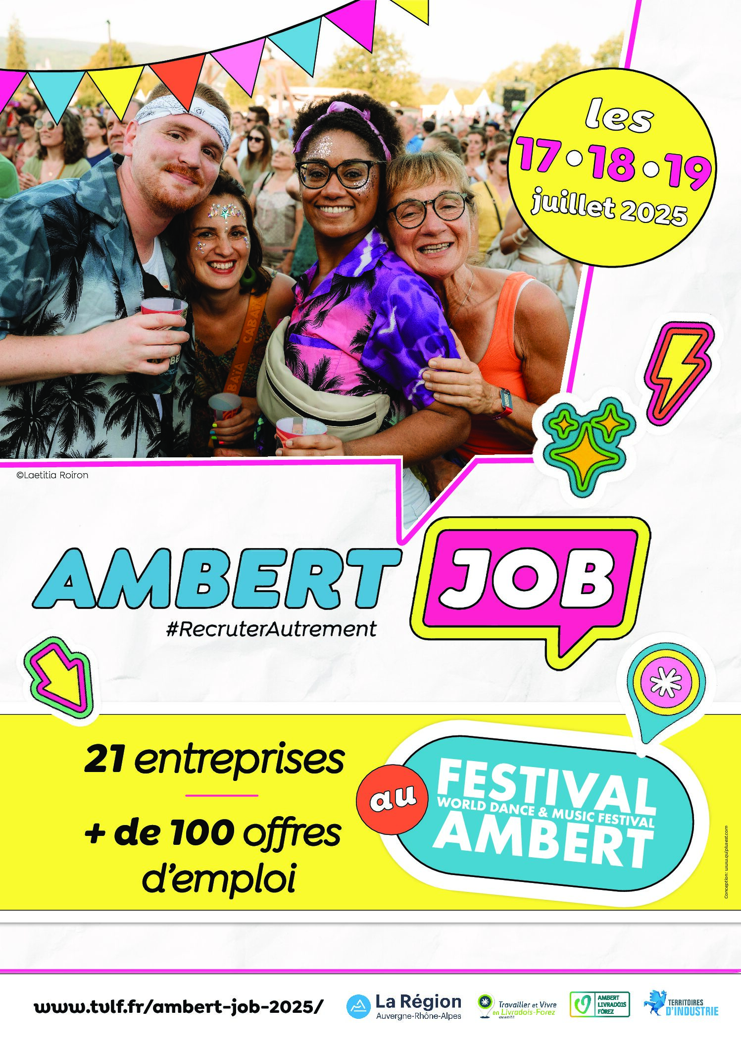 Ambert Job 2025 – le job dating décalé au cœur du World Festival d’Ambert